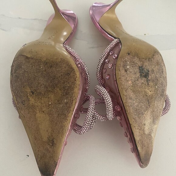 Mach & Mach Crystal Bow Mules 37 - Picture 5 of 5